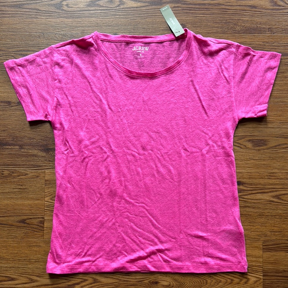 J. Crew Pink Short Sleeve T-Shirt